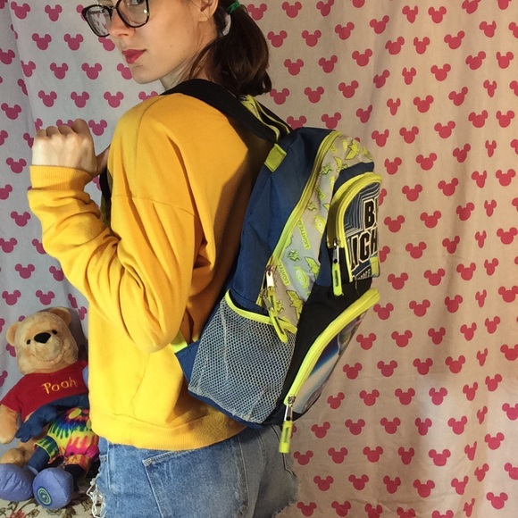 Holographic Disney Buzz Lightyear Alien Backpack - Picture 7 of 8